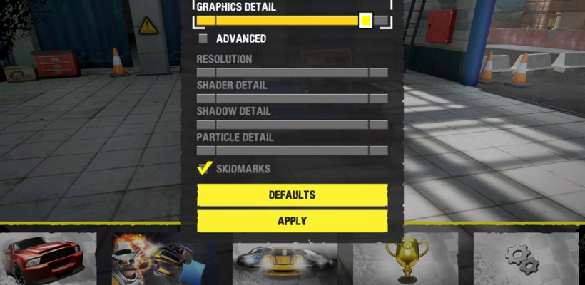 Reckless Racing 3 (Android version) – Optimising graphics Reckless Racing 3 (Android version) – Optimising graphics